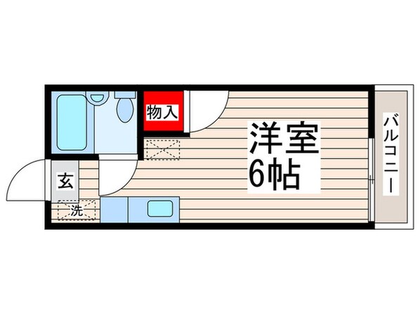 石津サンハイツの物件間取画像